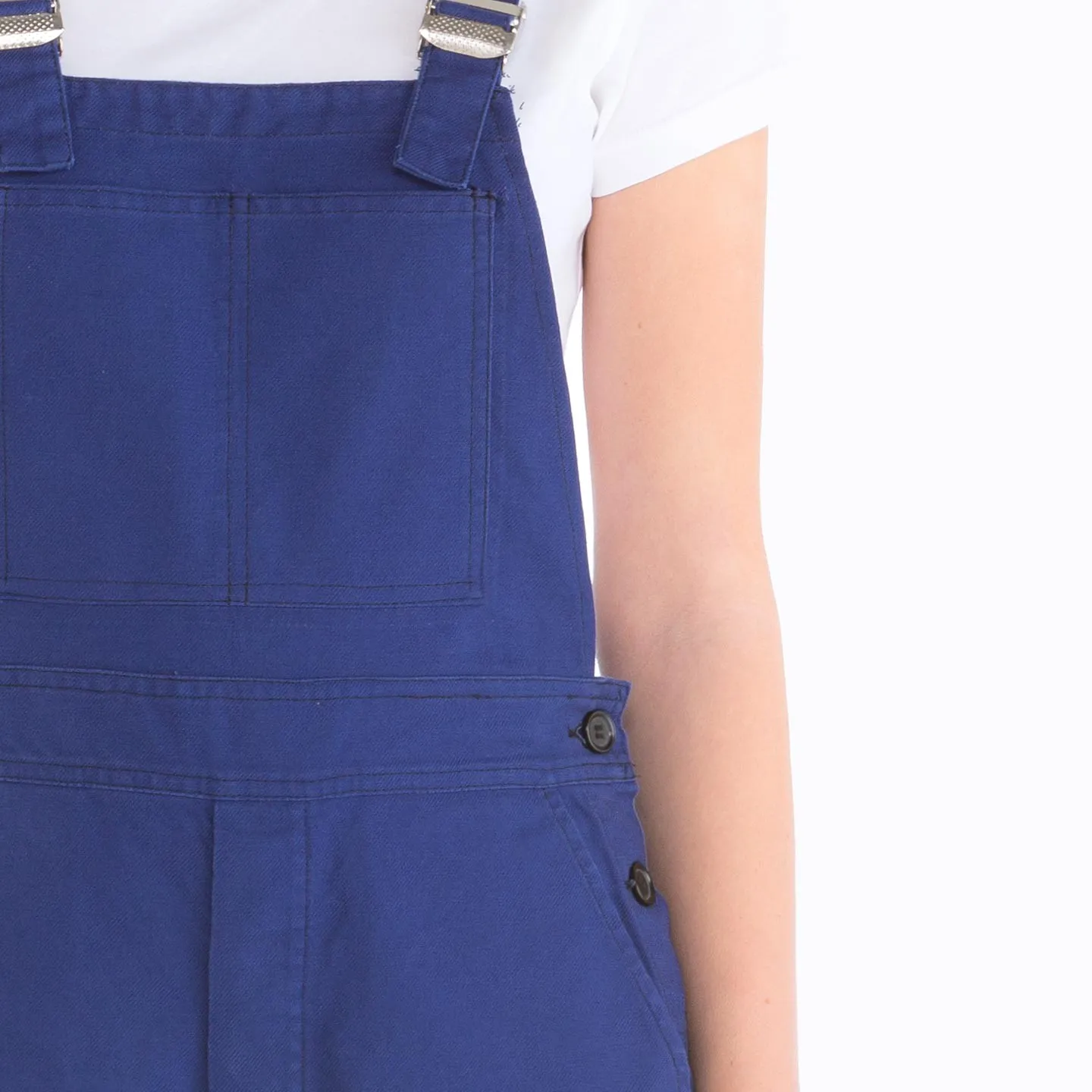 Bib overall in organic twill for women 1G/196F Vétra