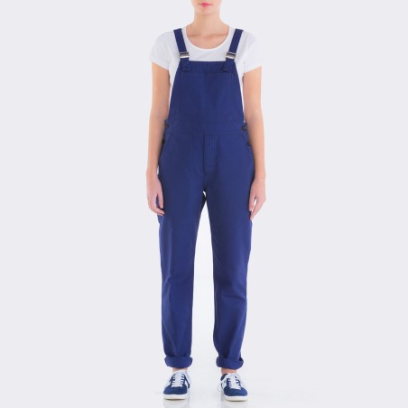 Bib overall in organic twill for women 1G/196F Vétra