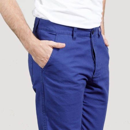 Pantalon workwear en croisé en coton bio 1G/256 Vétra