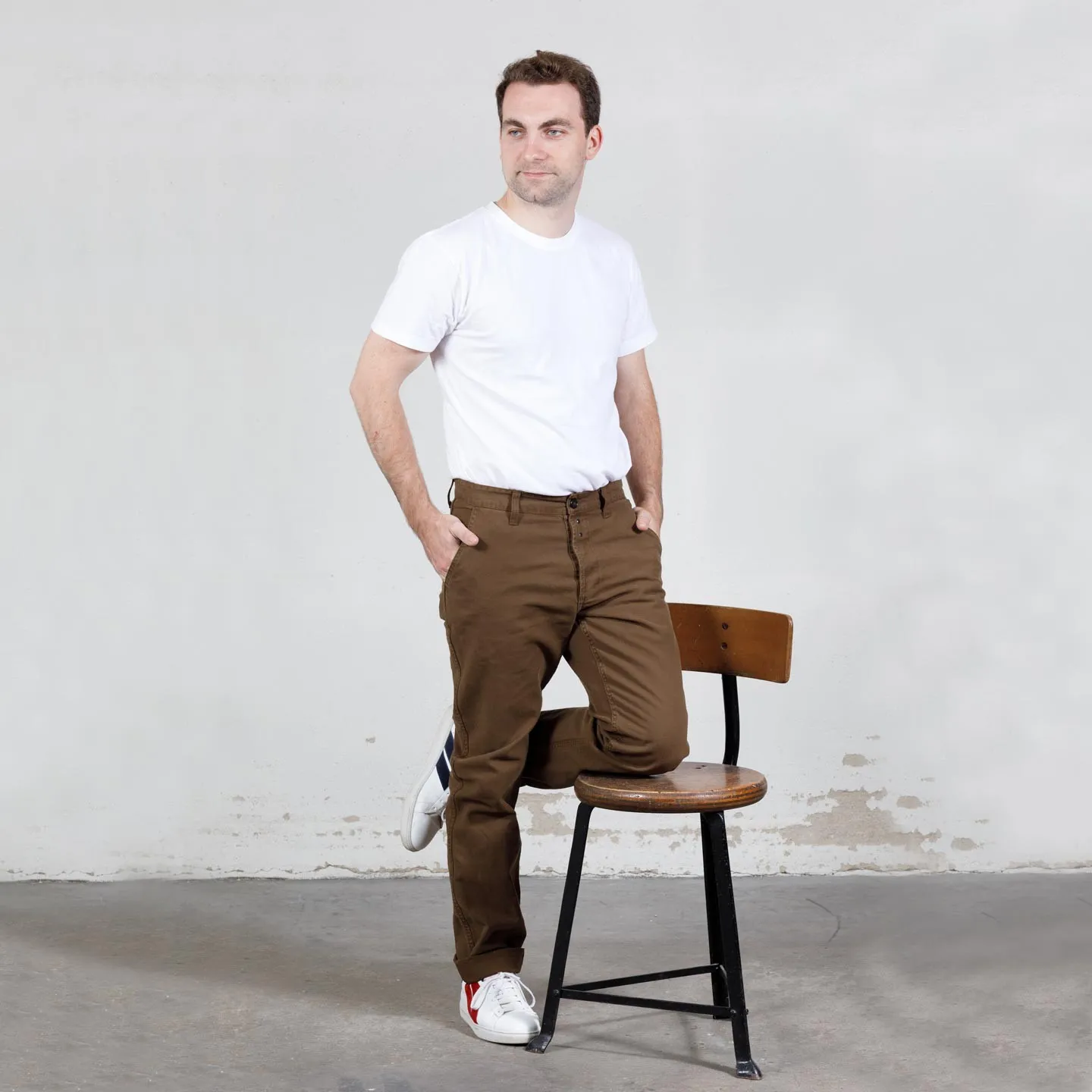 Workwear pants in organic twill 1G/256 Vétra