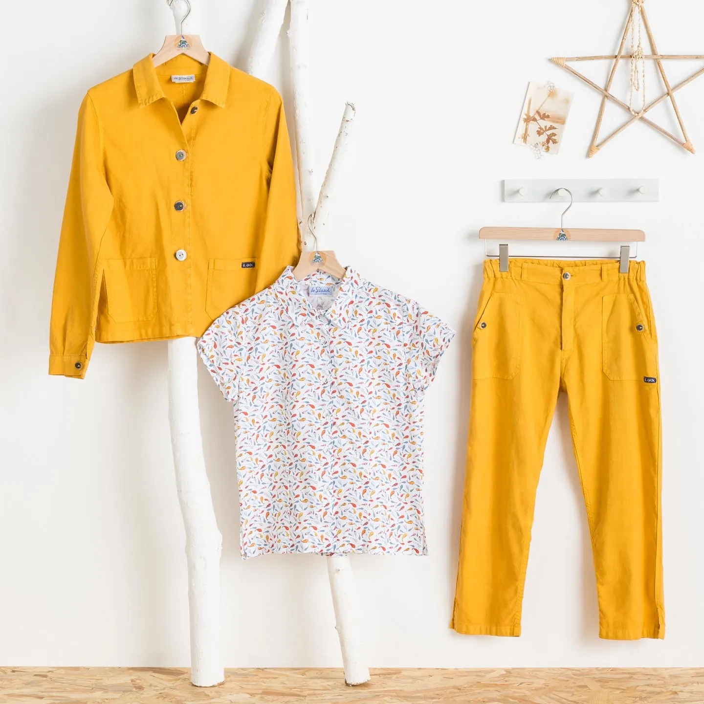 Faenza, Linen and cotton jacket mais