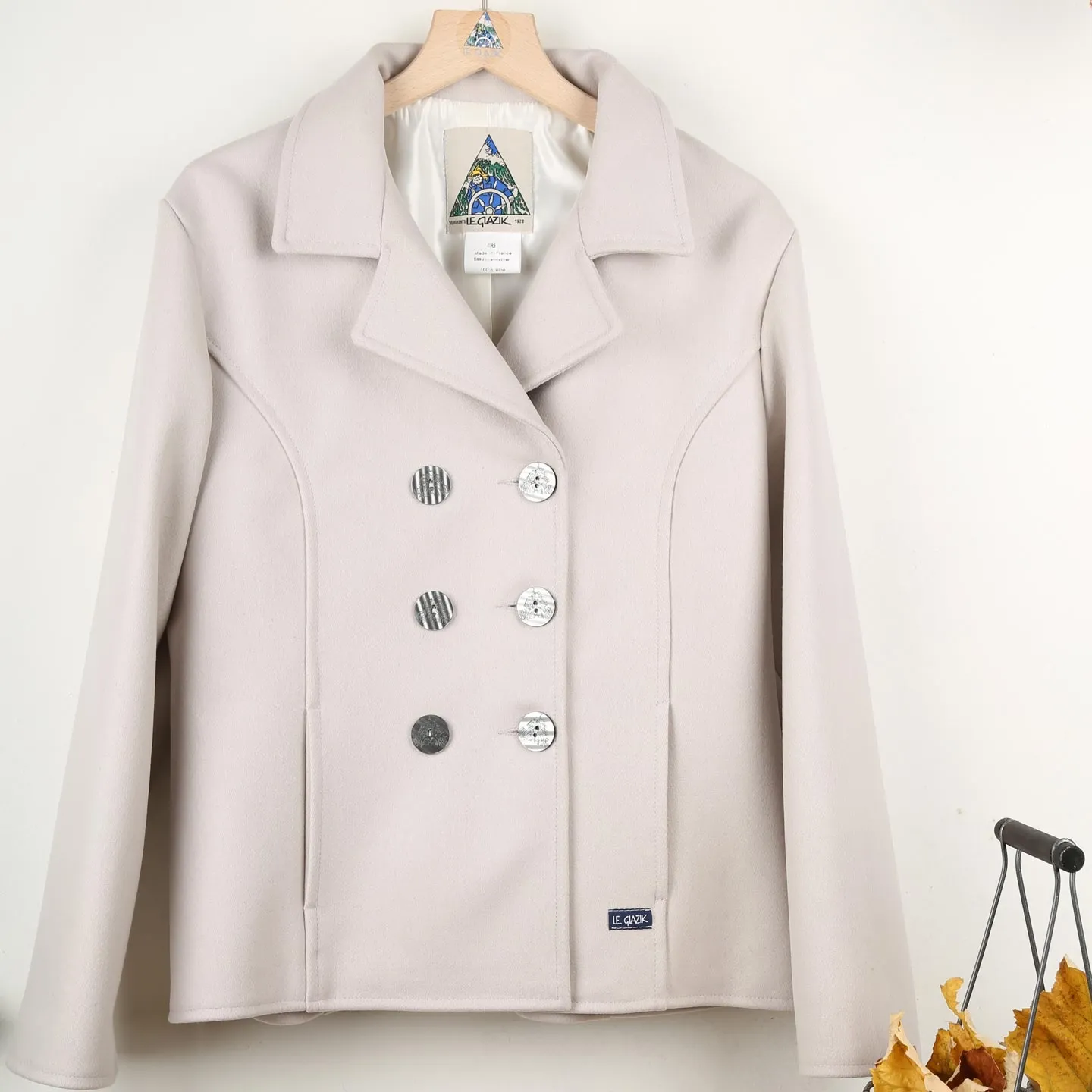 Bayonne, Lined short pea coat spirit