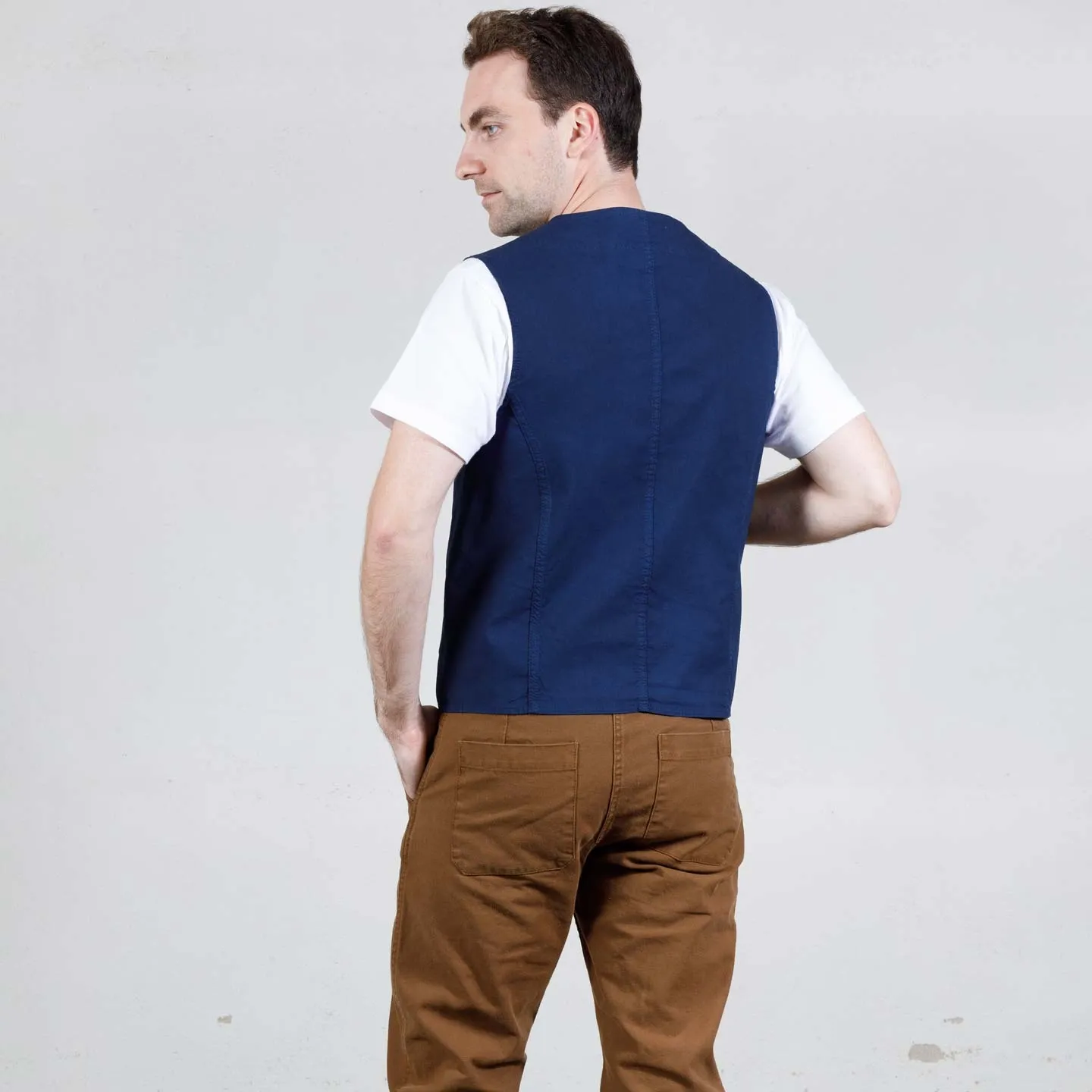 Gilet workwear en toile légère 4N/937P