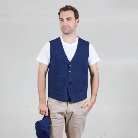 Gilet workwear en toile légère 4N/937P