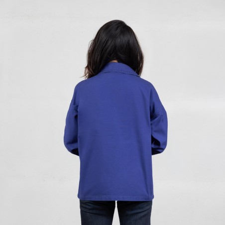 Drop-Shoulders Workwear Jacket in organic cotton 1G/6F Vétra