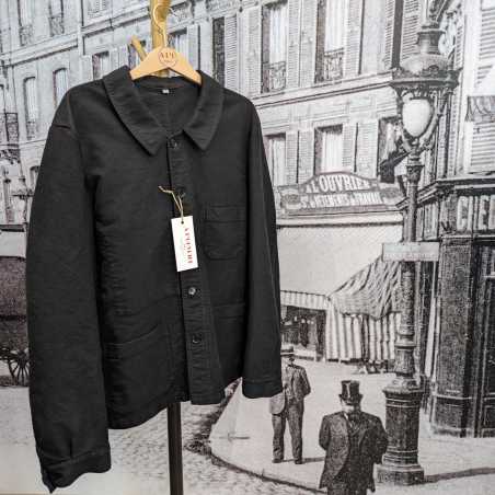 Ancestral moleskin work jacket A L'Ouvrier Coltin made in France