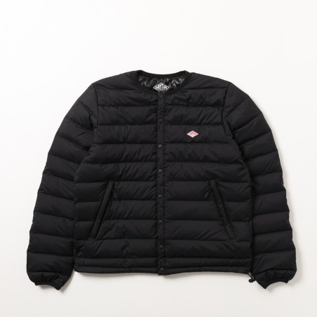 Shorter Inner Down Crewneck Jacket Black Danton #DT-A0001 NNF