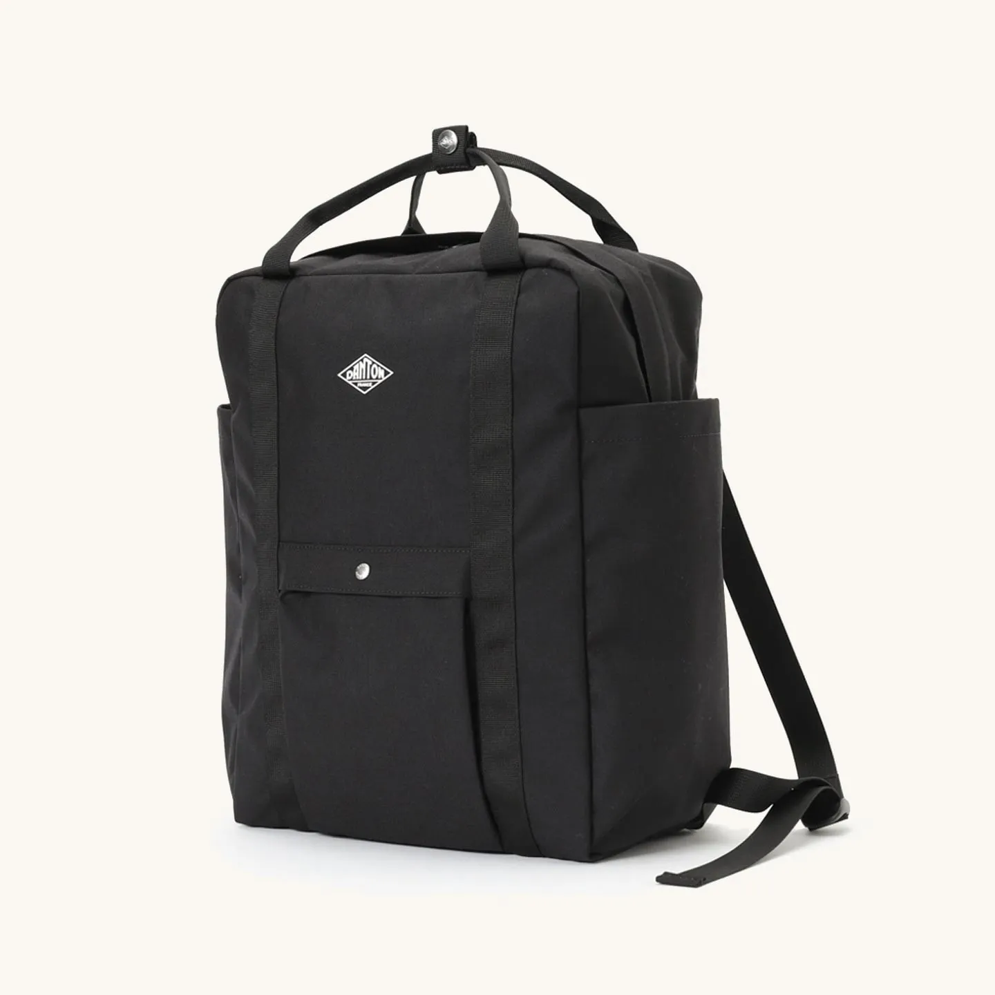 Square Ruck Sack Black #DT-H0053 CDR Danton Square Ruck Sack Black #DT-H0053 CDR Danton