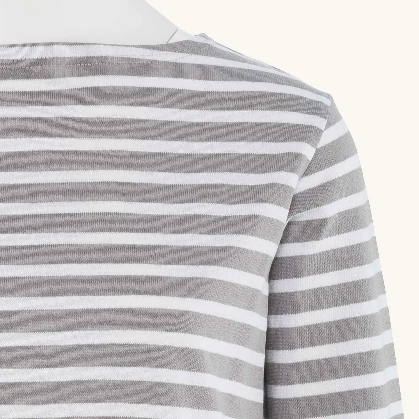 Striped shirt White / Cumulus, unisex Orcival