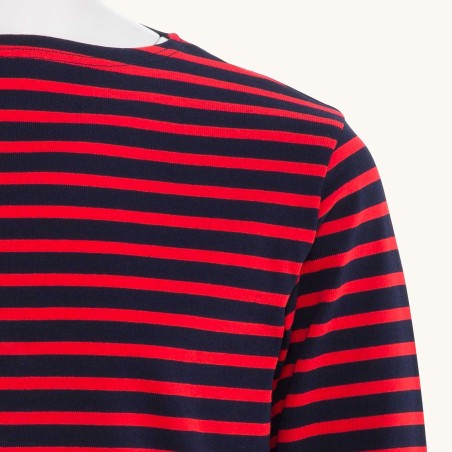 Striped shirt Navy / Red, unisex Orcival