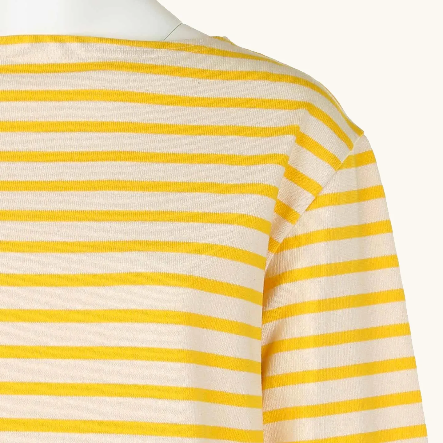 Striped shirt Ecru / Sun, unisex Orcival