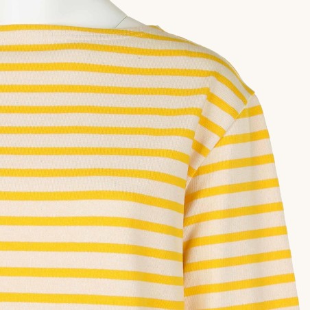 Striped shirt Ecru / Sun, unisex Orcival