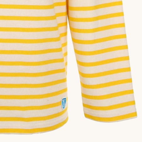 Striped shirt Ecru / Sun, unisex Orcival