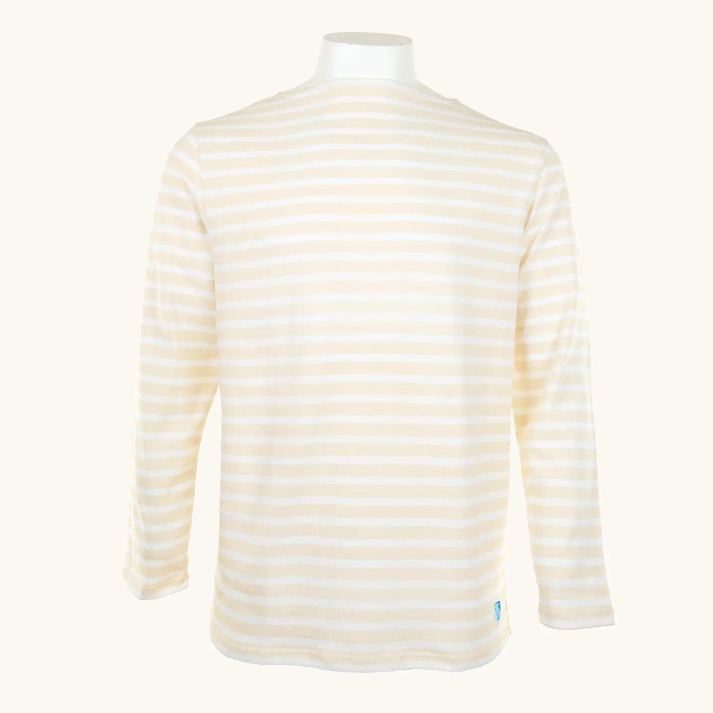 Striped shirt Ecru / White, unisex Orcival