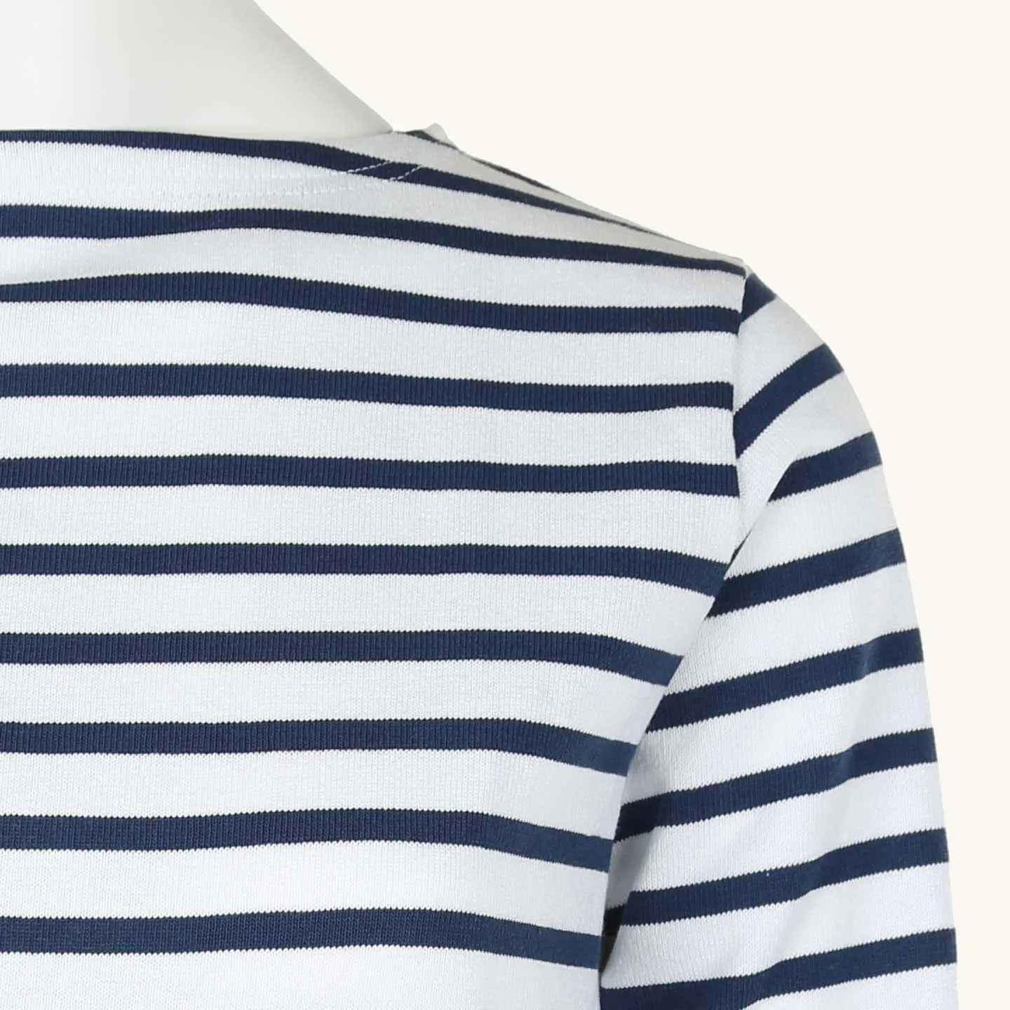 Striped shirt White / UltraNavy, mixte Orcival