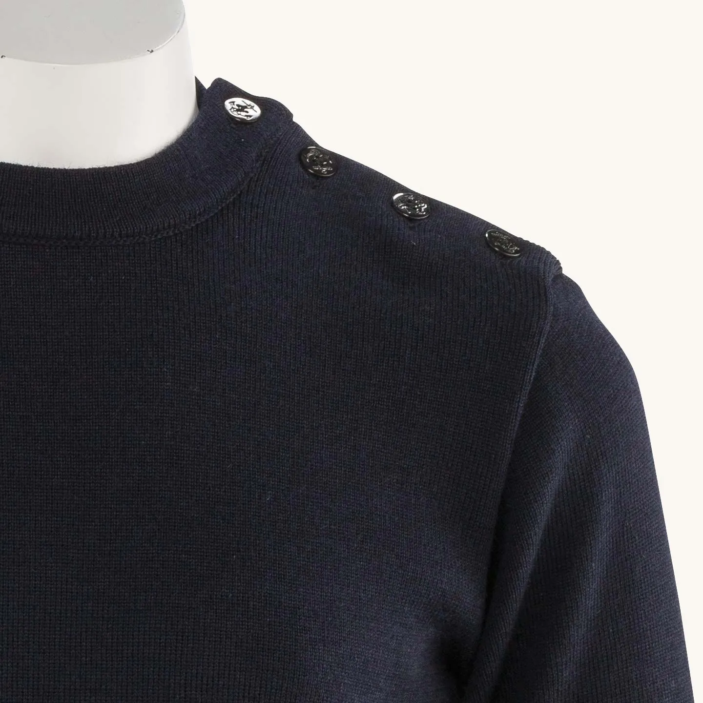 Pull 100% pure laine Marine, mixte Orcival