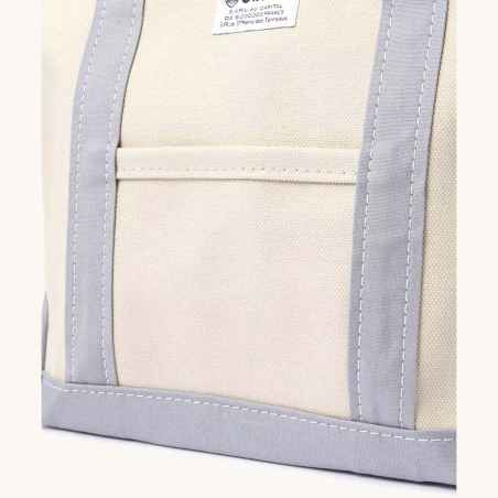 The Smocky Blue tote bag, in a small size, by Orcival