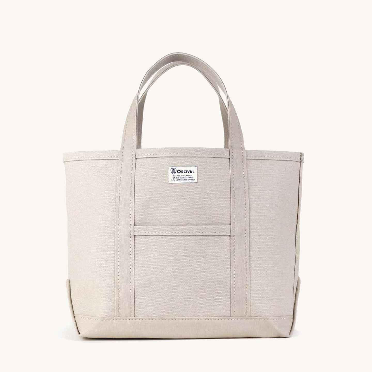 Le tote-bag Sand Beige, format moyen de Orcival