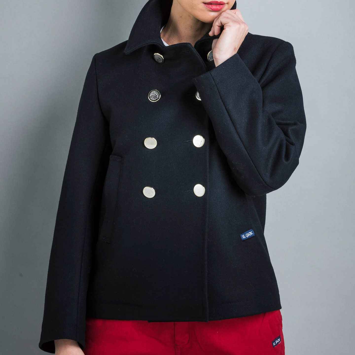 Bisou, Short fashion Pea Coat Le Glazik