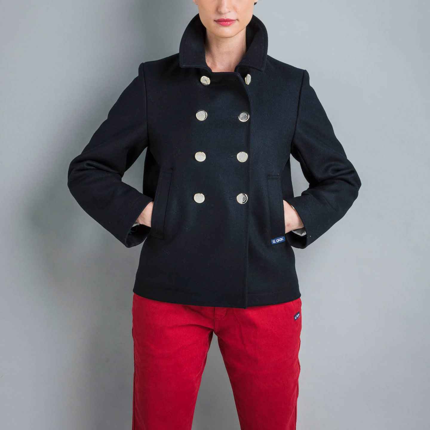 Bisou, Short fashion Pea Coat Le Glazik