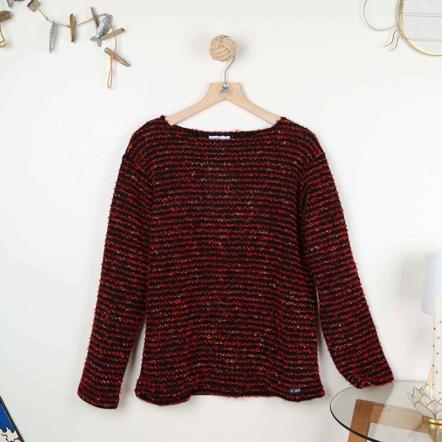 Tarragone colorful fancy light sweater Le Glazik