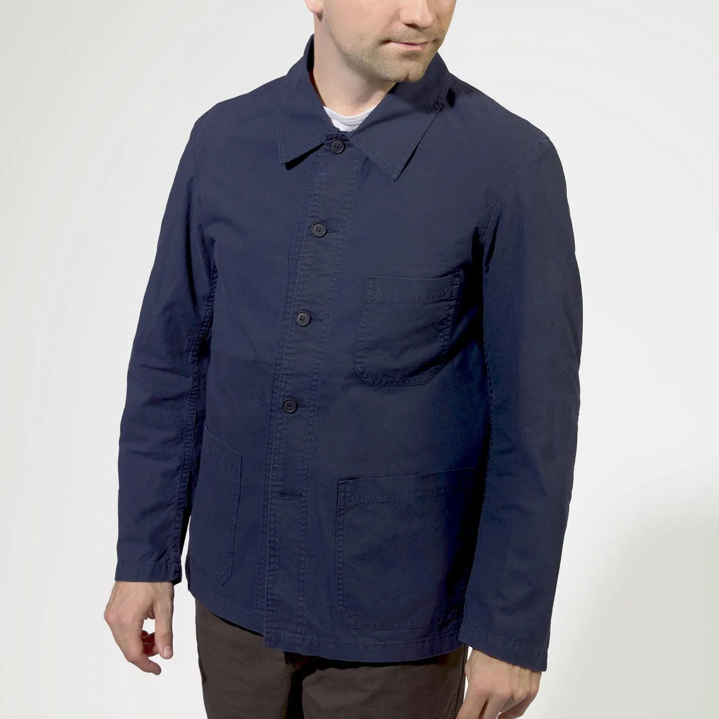 Work Jacket in light canvas 4N/5 Vétra Work Jacket in light canvas 4N/5 Vétra