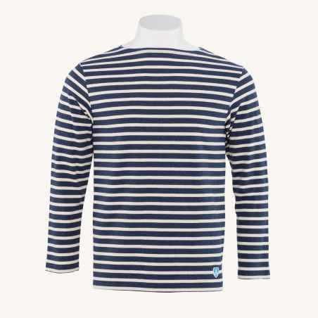 Striped shirt Mixed Waid / Ecru, unisex Orcival