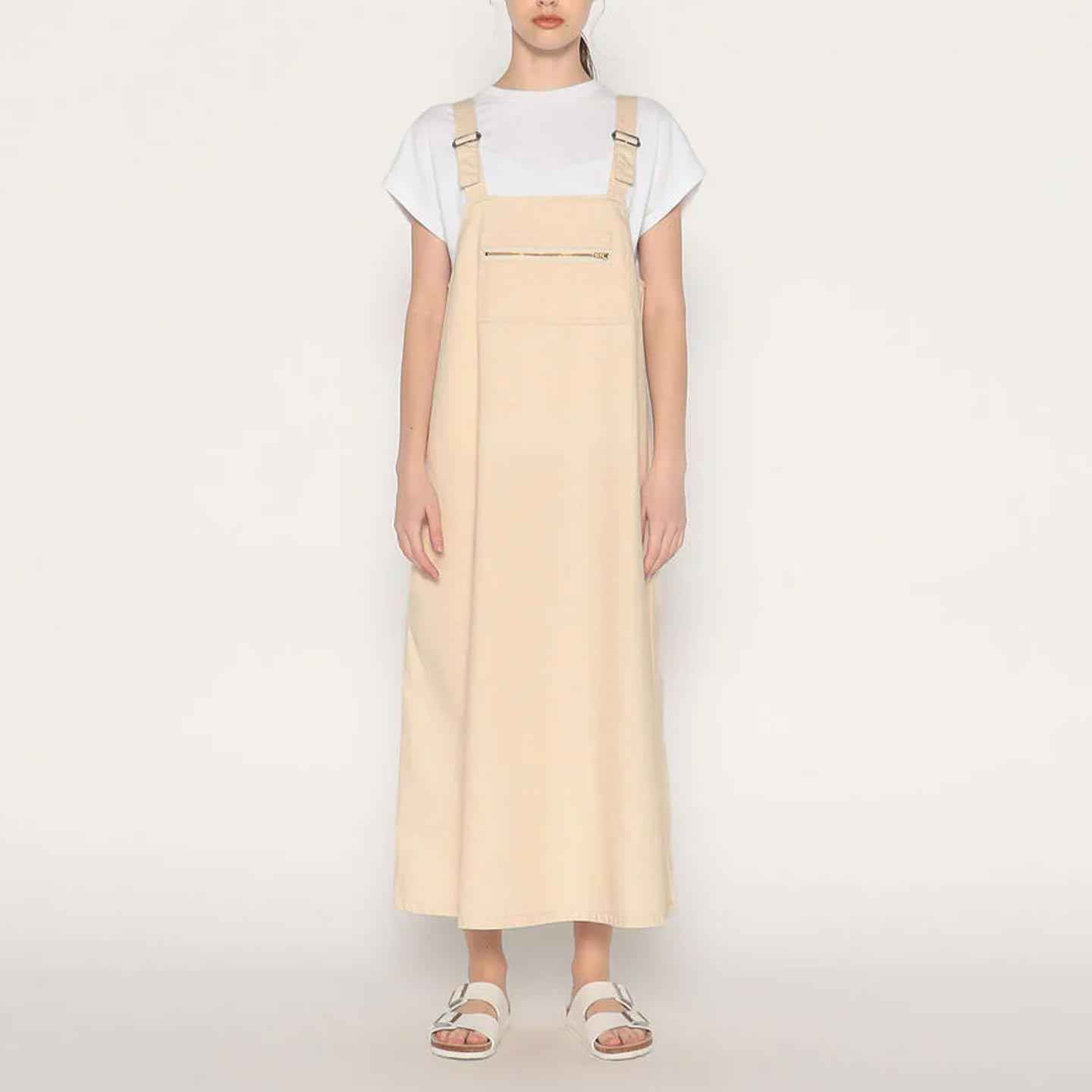 KATSURAGI Cotton Overalls Skirt  Danton