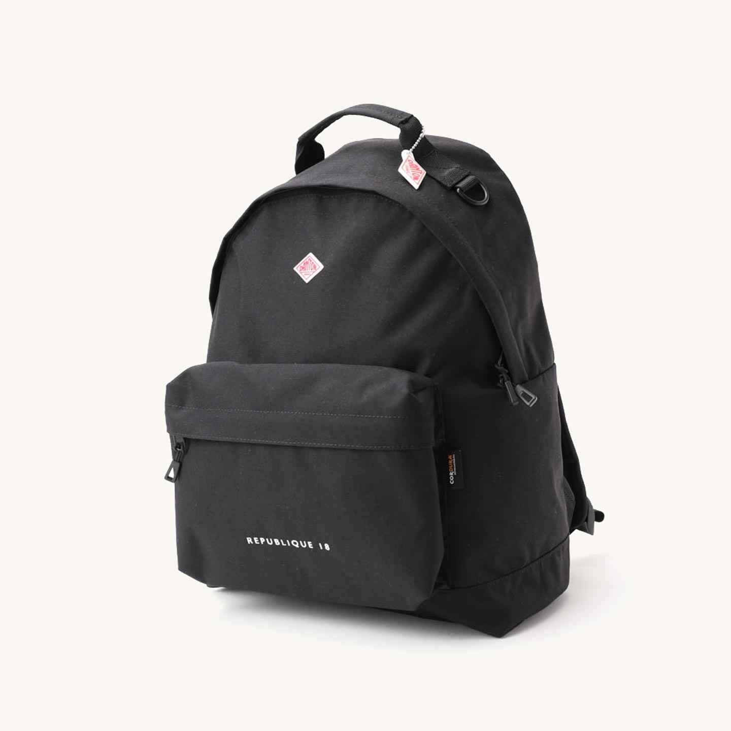 Sac à dos classique REPUBLIQUE 18 DANTON Black