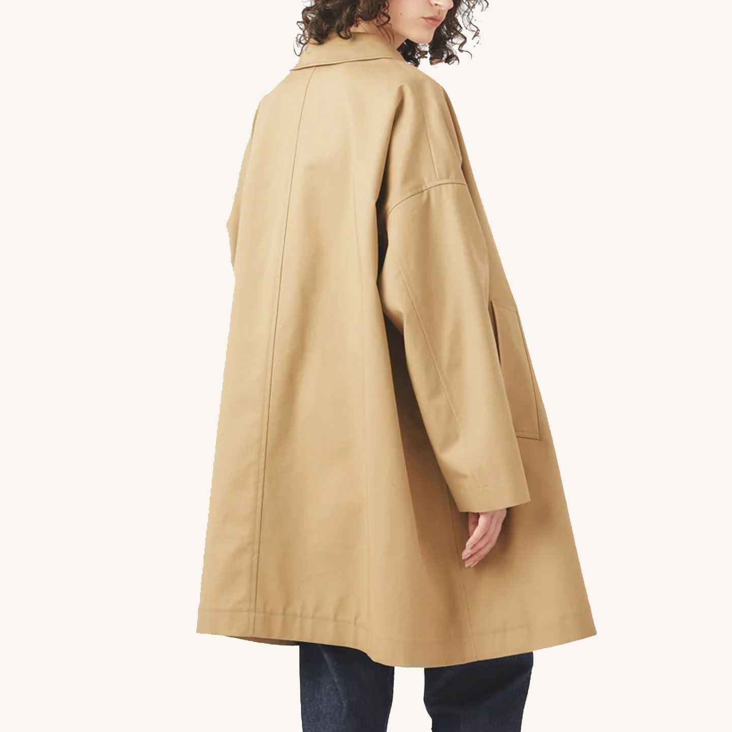 ジャケット・アウター BalmacaanCoat Gabardine Fabric Beige / 6 BalmacaanCoat Gabardine Fabric Beige / 6