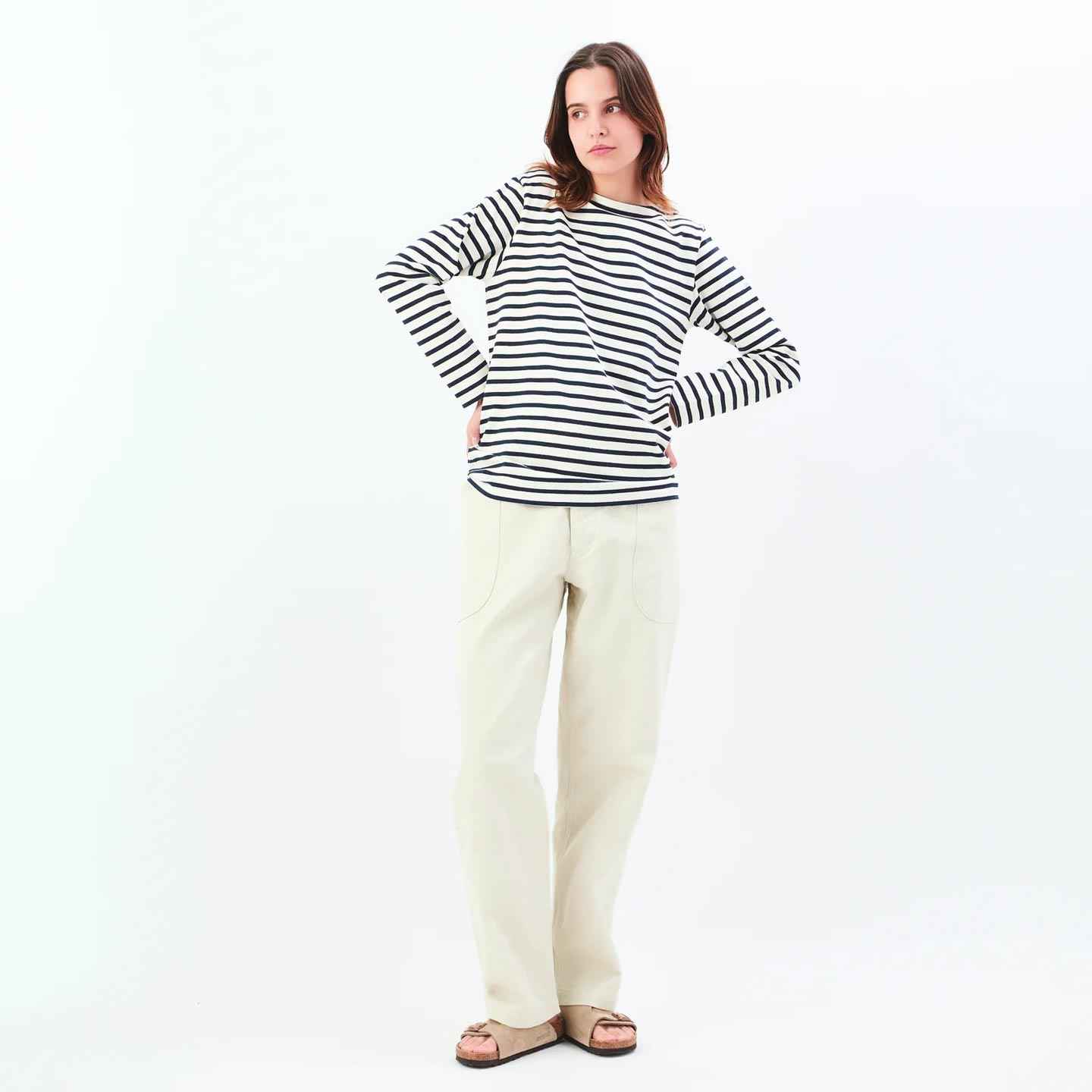 Pantalon marin en coton Orcival #RC-2423 MRT