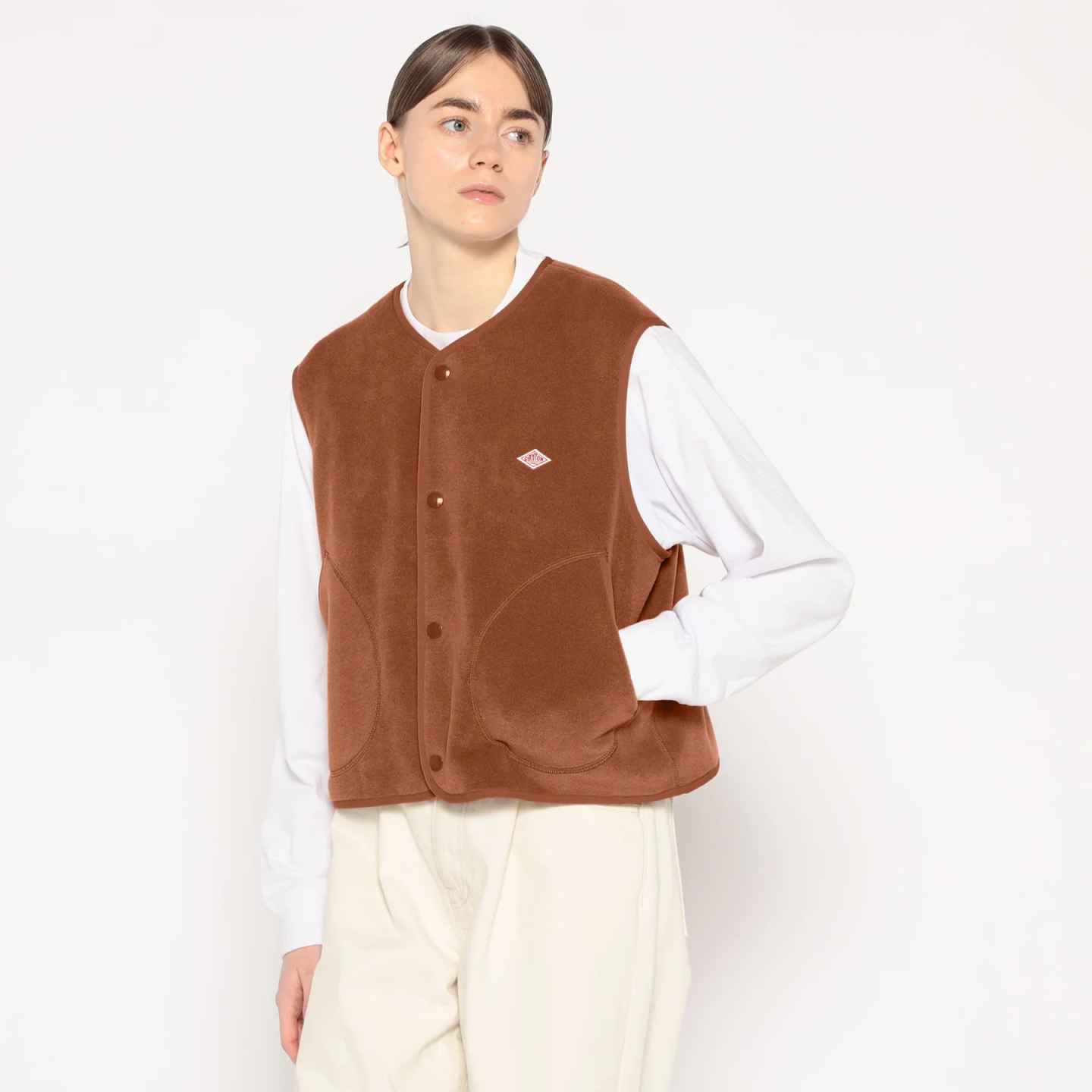 Fleece Vest Copper DANTON