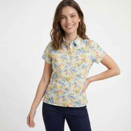 Marceline, Liberty-like Blouse by Le Glazik