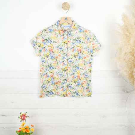 Marceline, Liberty-like Blouse by Le Glazik