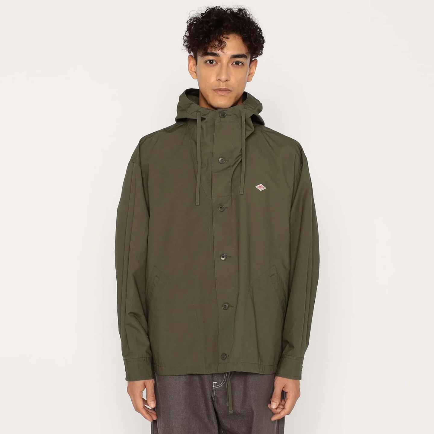 Cotton Linen Danton Jacket olive