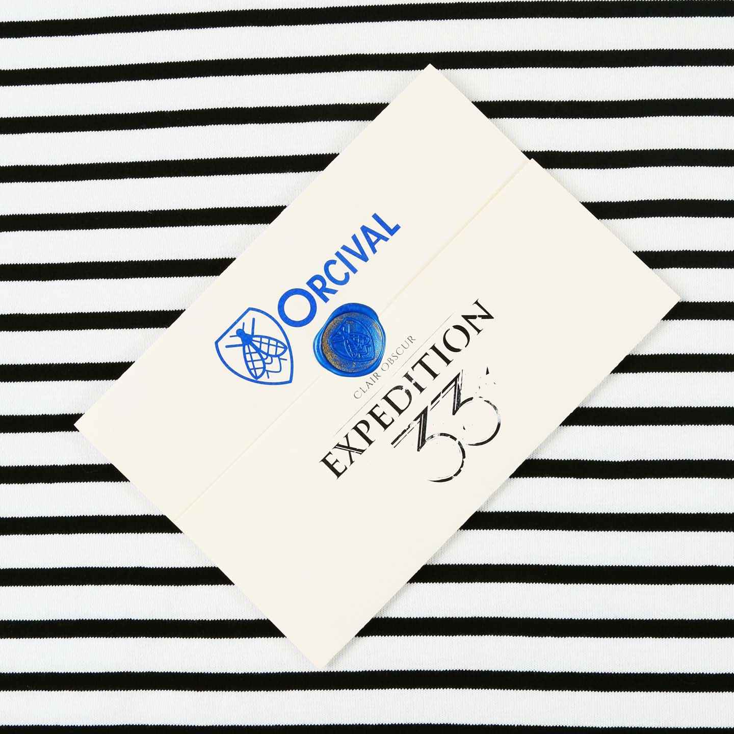 Expédition 33 x Orcival collaboration Breton shirt
