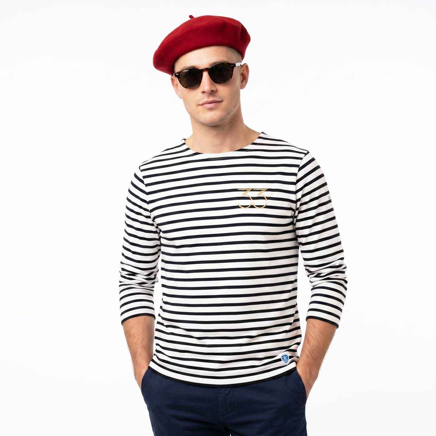 Expédition 33 x Orcival collaboration Breton shirt