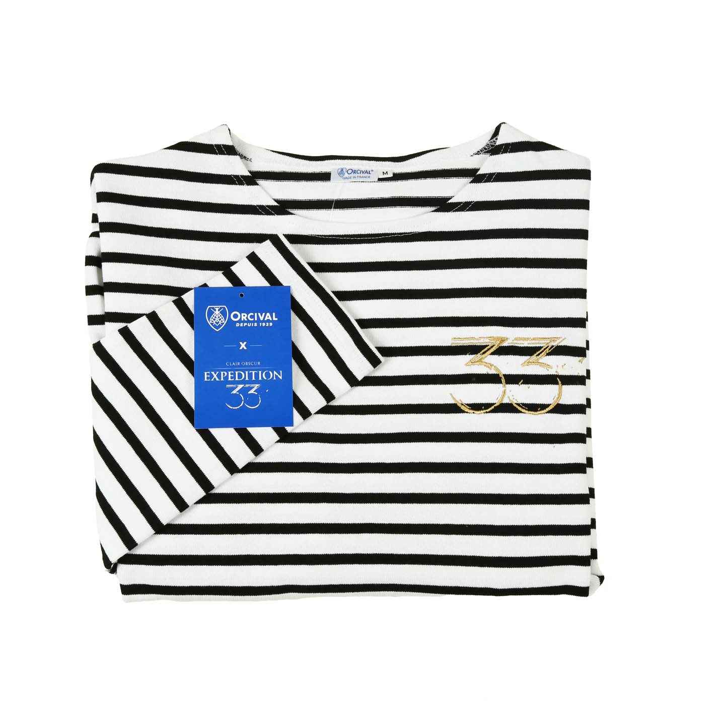 Marinière collaboration Expédition 33 x Orcival