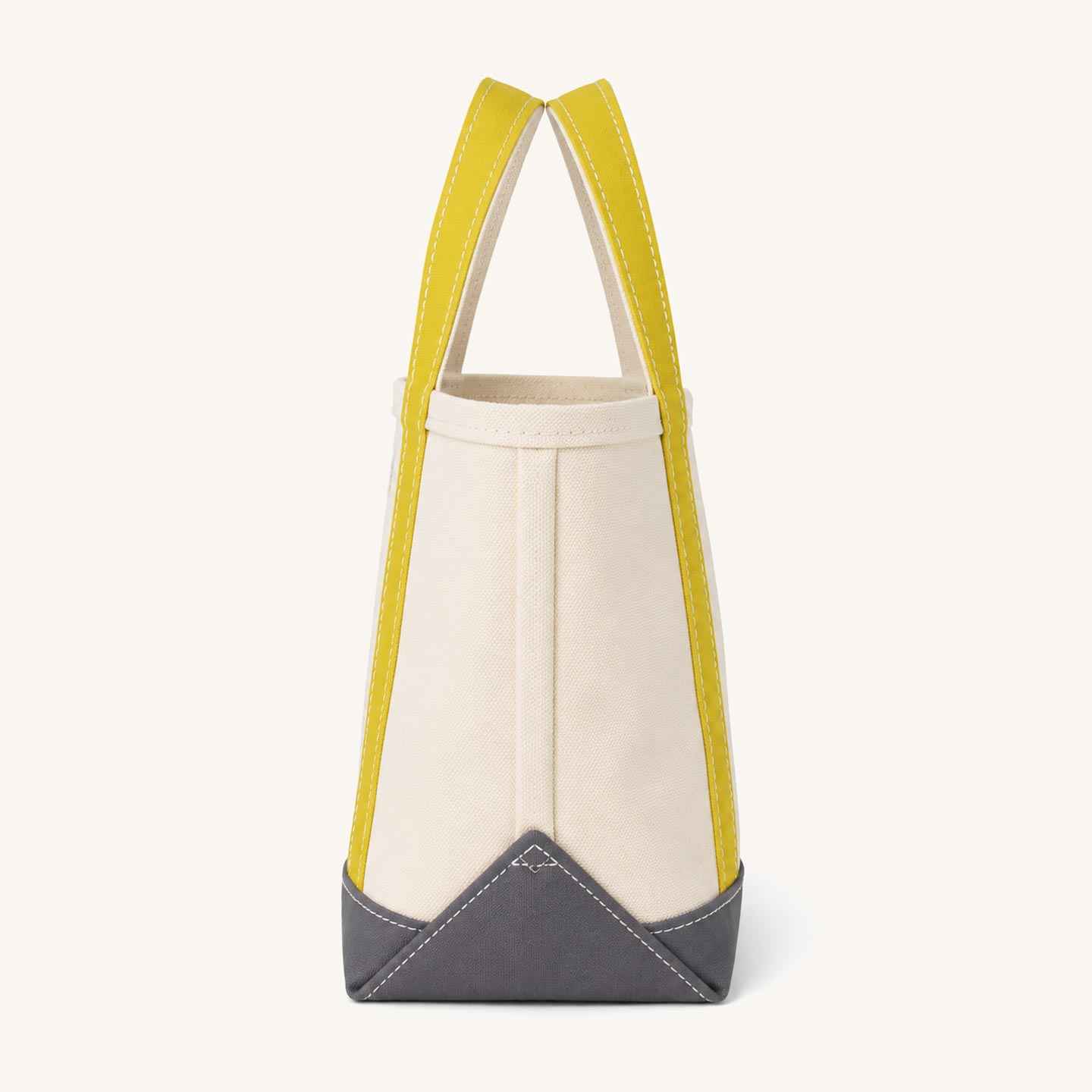 Ecru x Pale hiwa green x lead Tote Bag medium