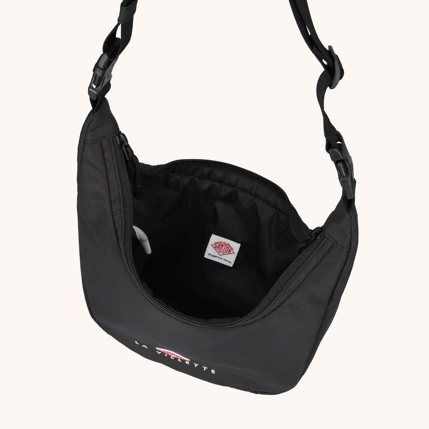 LA VILLETTE – Polyester Taffeta Hand & Shoulder Bag