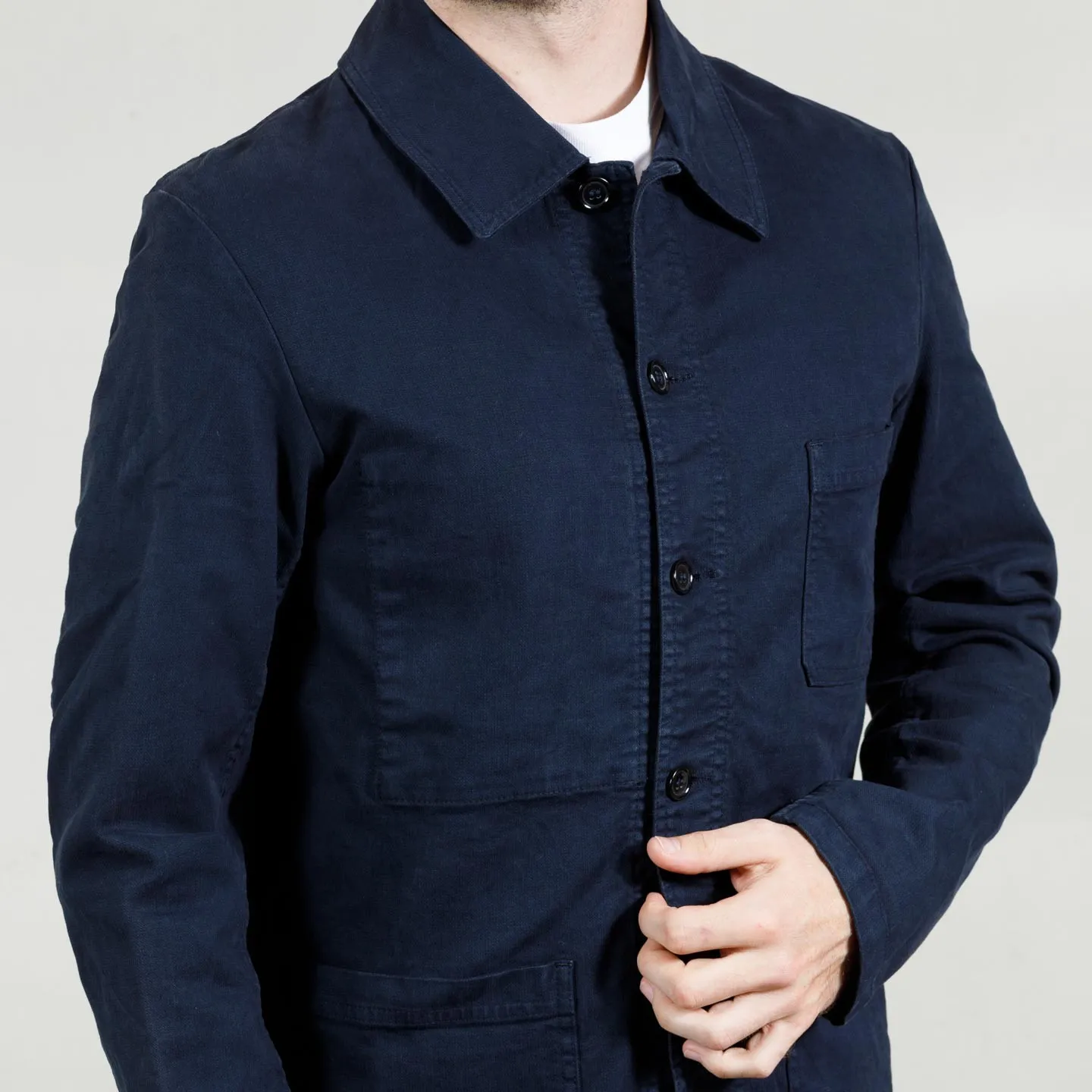 Veste workwear à tissu sergé brossé 2A/5C Vétra