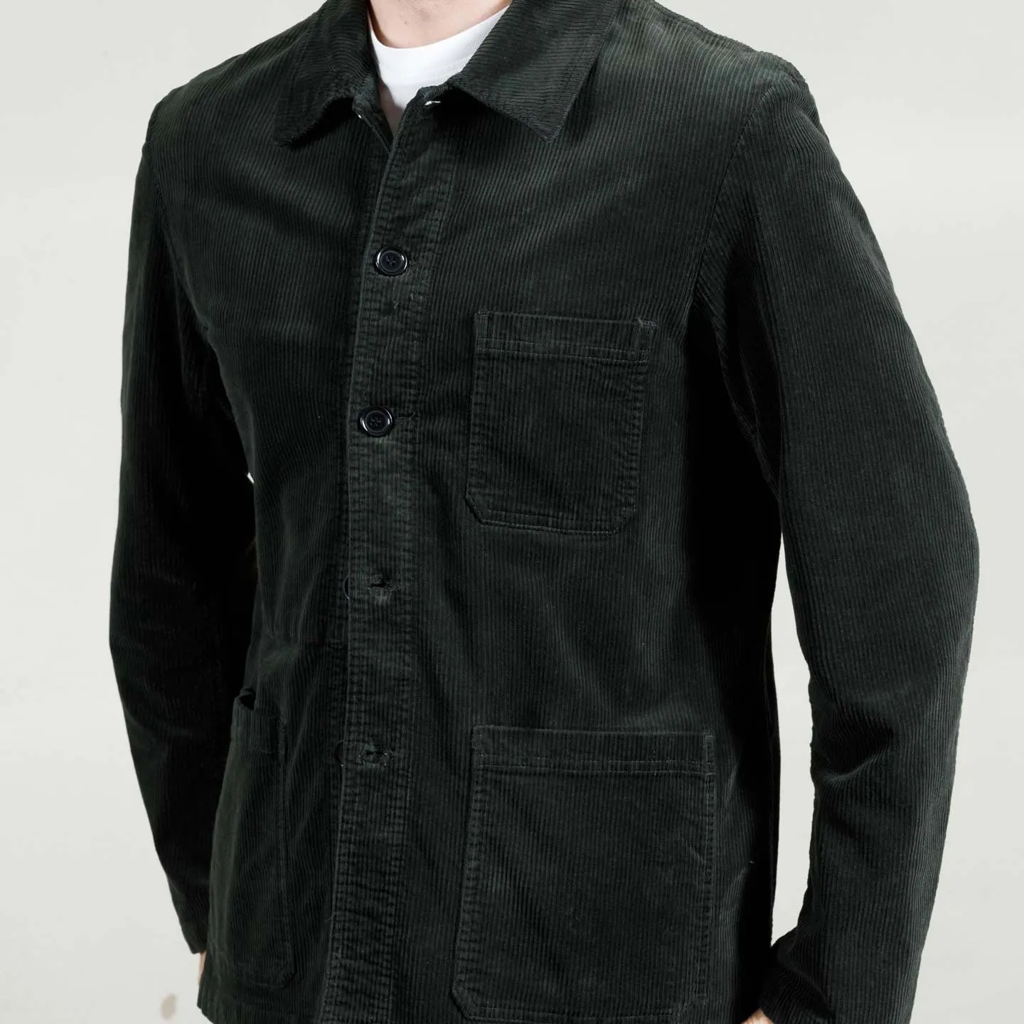 Soft Corduroy Workwear Jacket 2B/5 Vétra