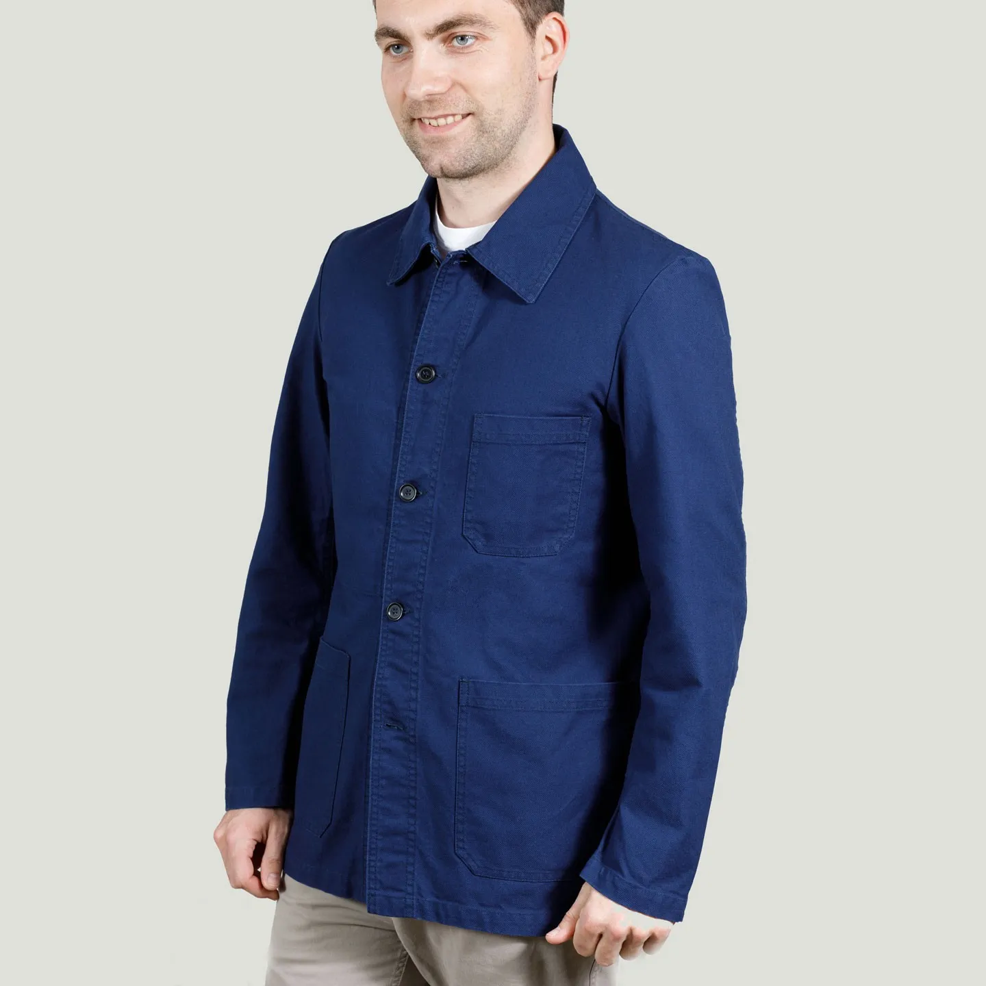 Véritable Veste de travail en 100% coton bio / A L'O - 1905