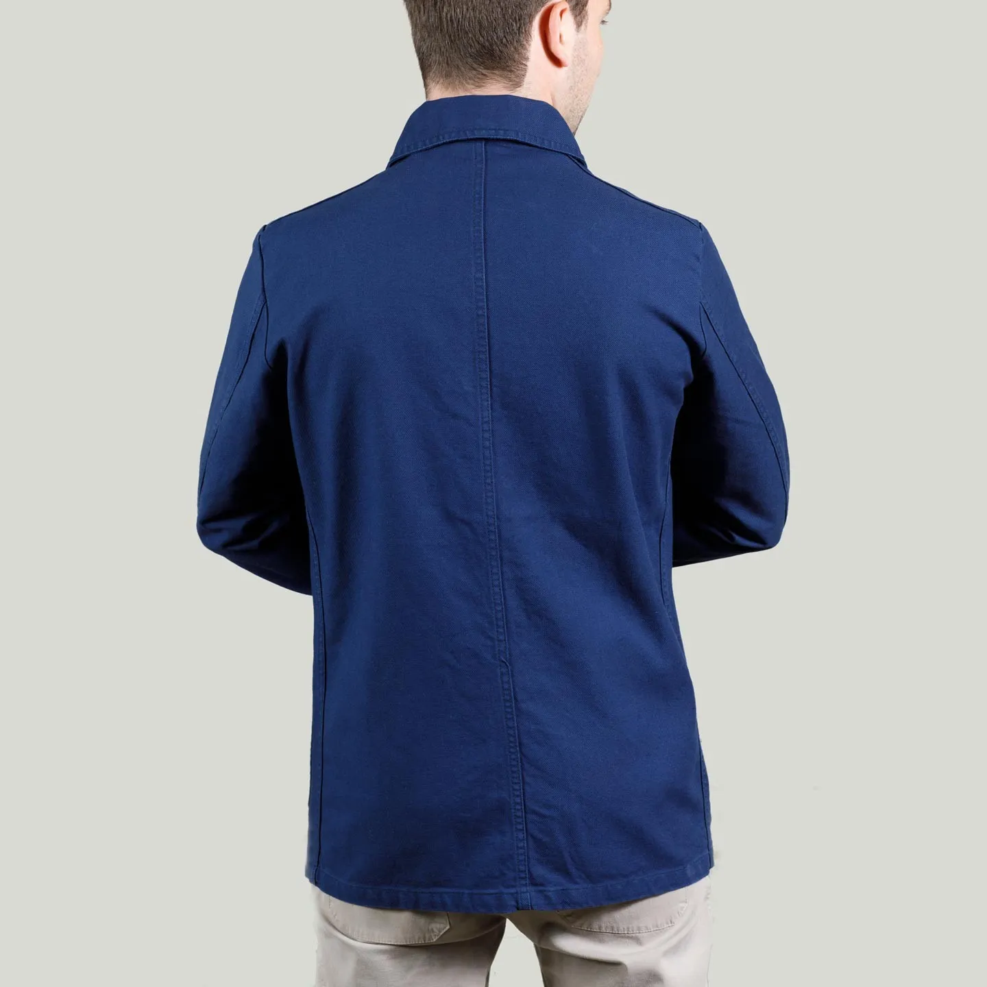 La Veste de travail Bleue - La première veste 100% recyclée et Made In  France